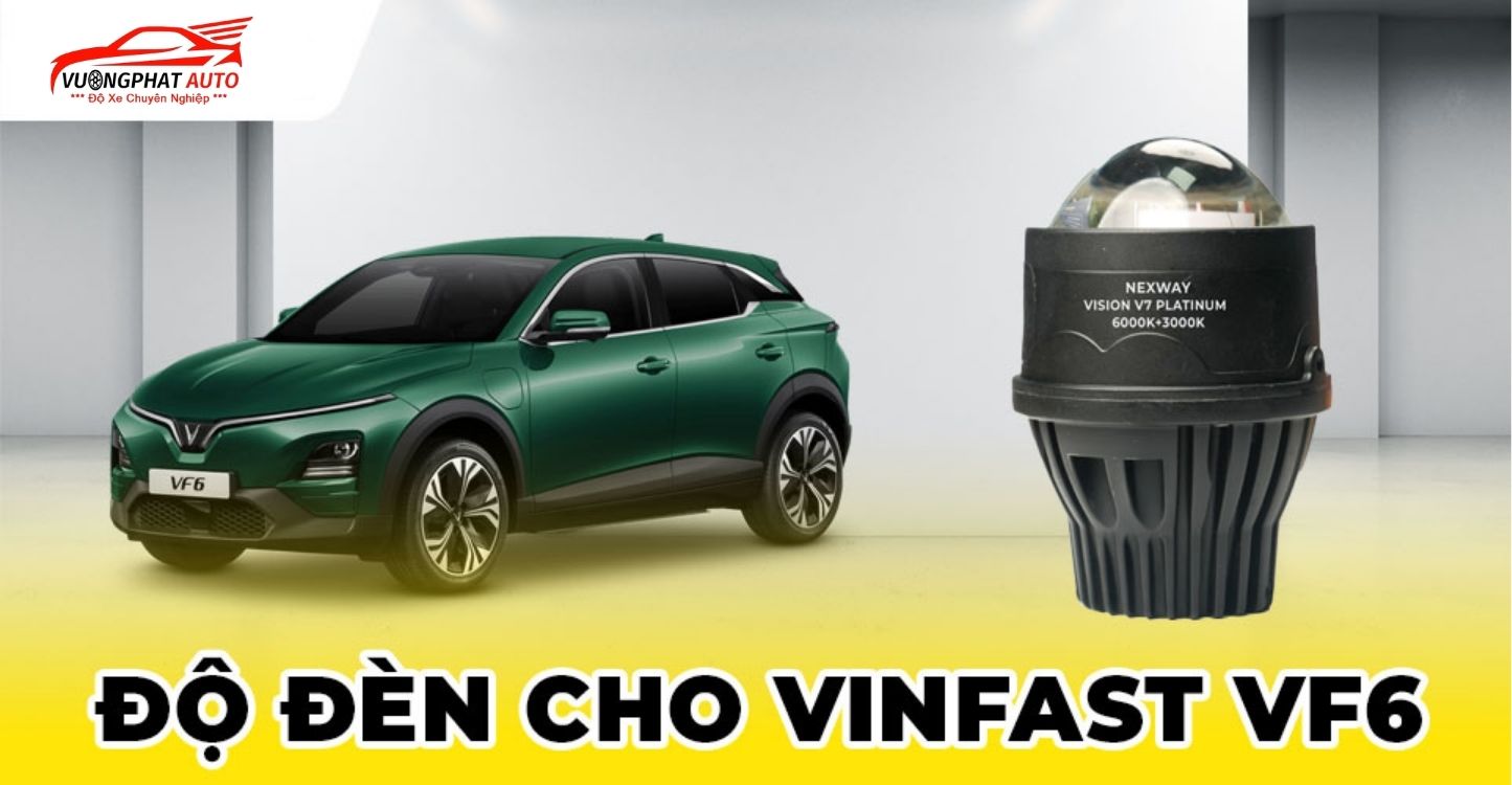Do den cho xe Vinfast VF6