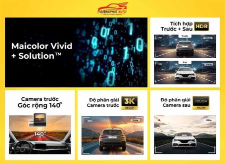 Camera hành trình ô tô 70Mai A510Camera hanh trinh o to 70Mai A510 04