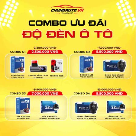 Combo Đèn Ô Tô D4combo-do-den-1