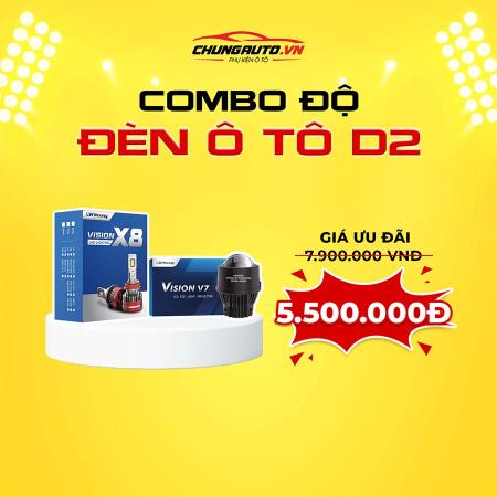 Combo Đèn Ô Tô D2