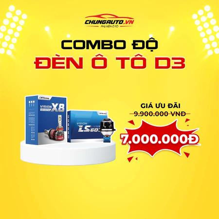 Combo Đèn Ô Tô D3