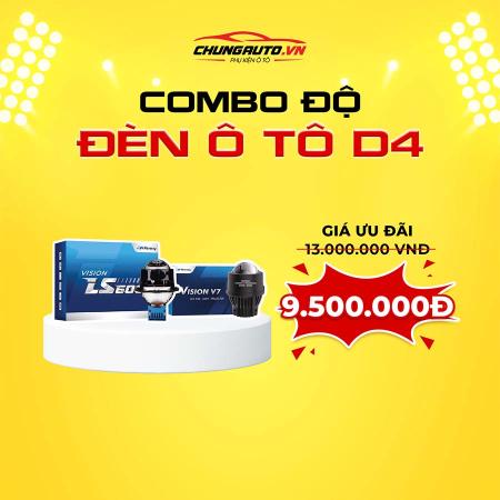 Combo Đèn Ô Tô D4