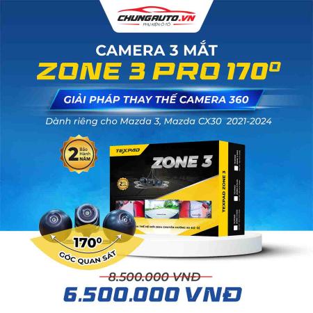 Camera 3 mắt Texpad Zone 3 Pro Mazda 3gia-texpad-zone-3-pro-mazda-3
