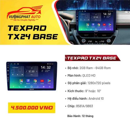 Màn hình ô tô TexPad TX24 BaseMan hinh o to TexPad TX24 Base 02