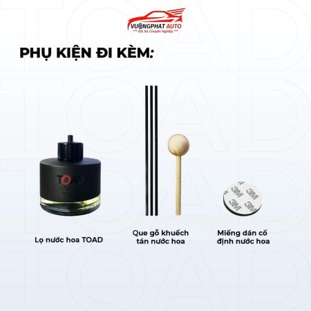 Nước hoa ô tô ToadNuoc hoa o to Toad 03