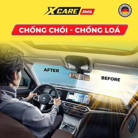 Phim cách nhiệt ô tô cao cấp X-Carephim-cach-nhiet-xcare-chong-choi-loa