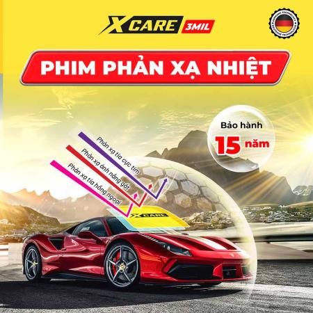 Phim cách nhiệt ô tô cao cấp X-Carephim-cach-nhiet-xcare-phan-xa-nhiet